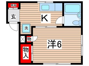 ハイツ森下の物件間取画像